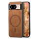 thumbnail image 2 of Magnetic Slim Case for Google Pixel 8 with Camera Guard & Anti-Scratch Back Brown, 2 of 6