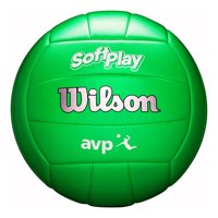 Wilson - Balón Volleyball Soft Play Avp Tamaño 5 Verde