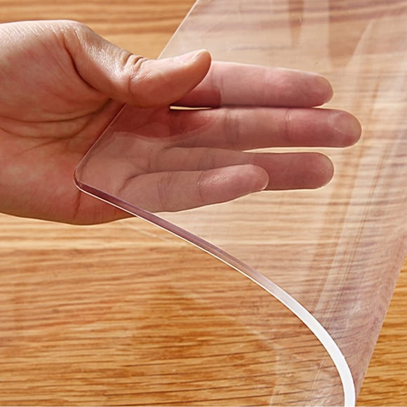 Protector de mesa Nietaesat 36 × 61 cm PVC transparente con alfombrilla de ratón