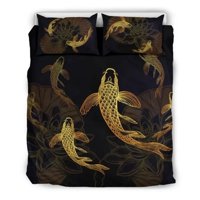 Milsleep - Juego De Cama Para Peces Koi Japoneses Rlt8