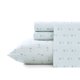 thumbnail image 2 of Juego de Ropa de Cama Tommy Bahama Queen Algodón Percal Kaw Palms Azul, 2 of 8