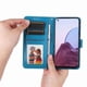 thumbnail image 5 of Funda tipo cartera FOXDOCK para OPPO Reno 8Z , diseño girasol en relieve, cuero PU, cierre magnético, soporte y tarjetero, 5 of 5