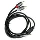 thumbnail image 5 of Cable De Audio Estable De 3 5mm A 2 Rca Y Para Altavoz Tv Auriculares 2m, 5 of 5