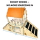 thumbnail image 4 of Escondite de conejo OtterPets de Rabbit House, tamaño extra grande, con forro polar, 4 of 7