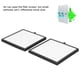 thumbnail image 3 of filtros de repuesto para colector de polvo de uñas de 17,5 x 18 cm para aspiradora de polvo de uñas de 40 W, 3 of 8