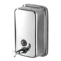 Genérico - 500Ml Inox Dispensador Jabon / Alcohol Gel