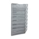 thumbnail image 5 of Archivador De Pared Con 8 Bolsillos, Moderno Estante Para Correo, Para Periódicos, Archivos De Correo, Color Plateado, 5 of 5