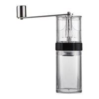 Bothyi - Molinillo Manual De Granos De Café Con Rebabas De Cerámica Manual Para Viajar Transparente