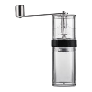 Bothyi - Molinillo Manual De Granos De Café Con Rebabas De Cerámica Manual Para Viajar Transparente