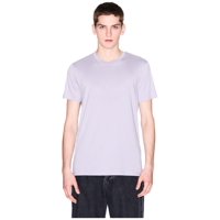 Camiseta Armani Exchange Pima Cuello Redondo Lila Gris Para Hombre Talla L