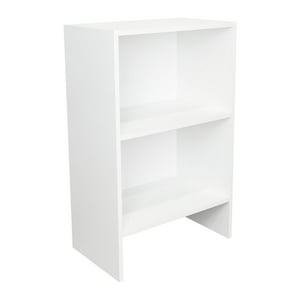 Fm Furniture - Librero Bajo Fm 2 Repisas 80X50X30,3 Cm Blanco