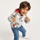 thumbnail image 1 of Polerón Abierto Niño Mickey Disney Full Print Gris, 1 of 4