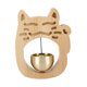 thumbnail image 3 of Carillón De Viento De Madera Campana De Cobre Con Succión De Puerta Para Decoración Del Hogar Haya, 3 of 5