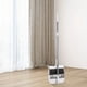 thumbnail image 1 of 2pcs/set 48.8" Long Handle Broom And Dustpan Set For Home, Upright Dustpan And Broom Combo Set, Sweeping Kitchen Wood Floor Pet Hair, Cleaning Supplies For Indoor, 1 of 5