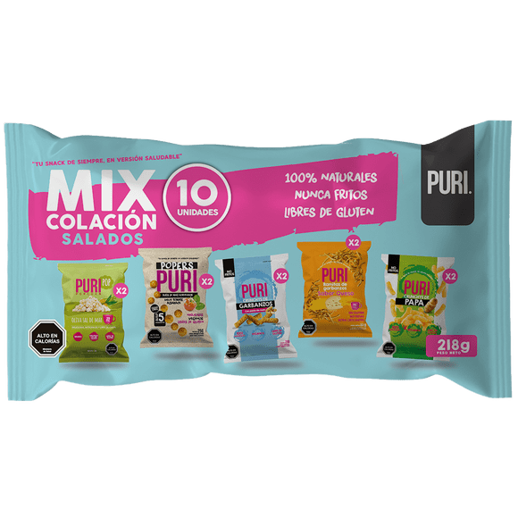 Mix Colaciones Saladas x10 unidades Puri