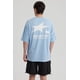 thumbnail image 3 of Polera Hombre Estampado Celeste, 3 of 4