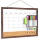 thumbnail image 1 of Calendario de pared tipo pizarrón blanco Tankee 43 x 33 cm con marco de madera, 1 of 8