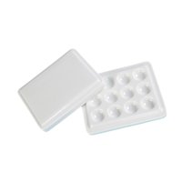 Bothyi - Paleta De Pintura Paleta De Artistas Portátiles Para Pintar Gouache De Pintura Acrílica