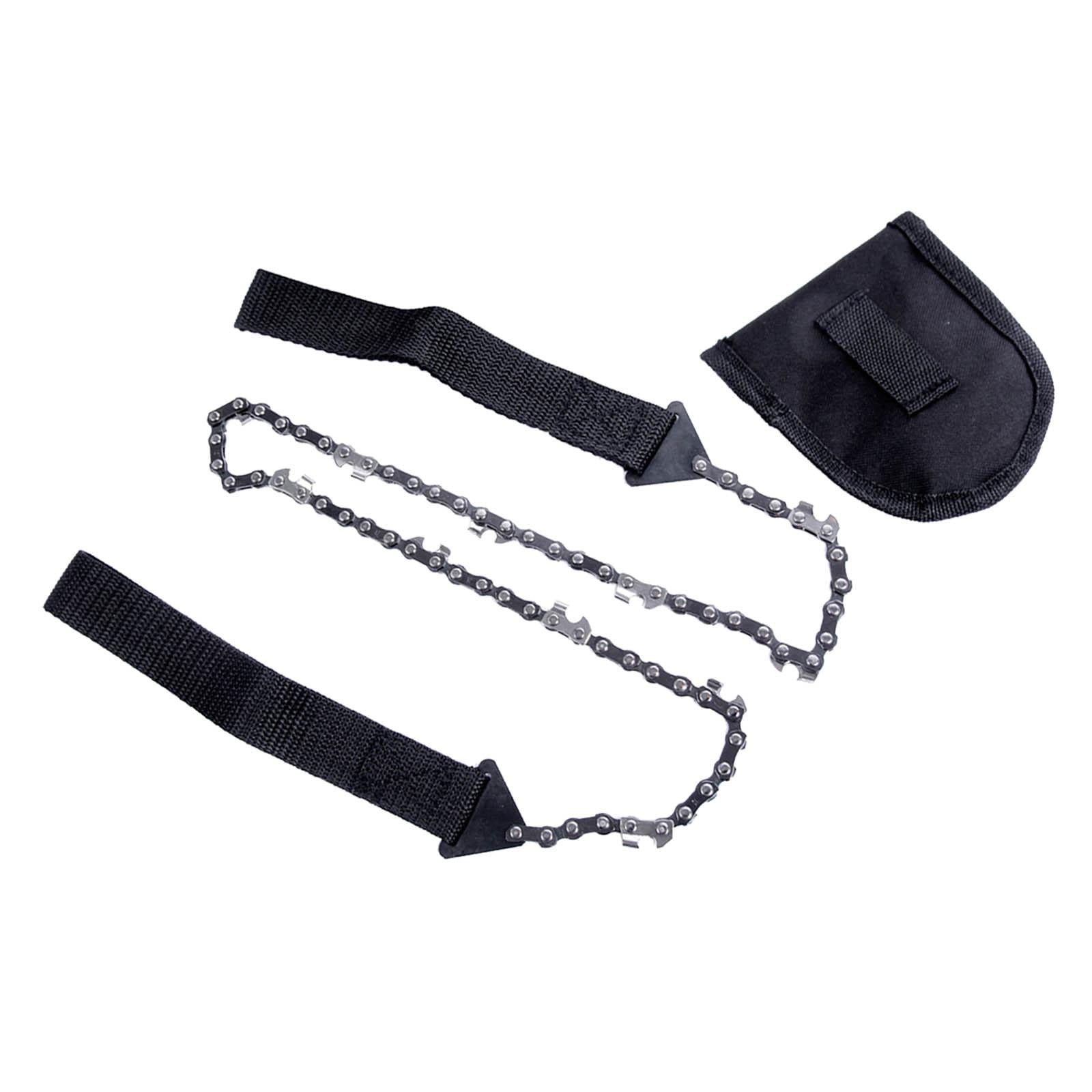 Magideal - De Cadena Manual Compacta Multifunción 65 De Material Acero Al Manganeso Con Bolsa De Almacenamiento Manual Con Cremallera Para Herramientas De