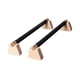 thumbnail image 4 of 2 Barras de Flexiones, Barras Paralelas de Madera, Estructura Robusta, Soporte de Flexiones Portátil Antideslizante para Hacer Ejercicio en El Gimnasi 50 cm, 4 of 5