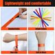 thumbnail image 3 of Pulsera desechable Comflora 100 uds color naranja, 3 of 7