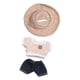 thumbnail image 2 of Mini Conjunto De Ropa Para Muñecas De 17cm Y 6 Pulgadas, Disfraz, Ropa Bonita Para Muñecas De 5, 6, 7 Y 8 Años, Color Beige Con Sombrero, 2 of 3