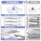 thumbnail image 5 of Carrito rodante SYKIARIOL de 10 cajones con cubierta de madera, blanco, 5 of 9