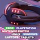 thumbnail image 5 of Auriculares GAME PUNK NightOwl LED con cable y micrófono con cancelación de ruido, 5 of 7