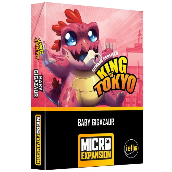 Expansión de juegos de cartas IELLO King of Tokyo Baby Gigazaur