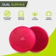 thumbnail image 5 of Balance Disc Trainer ProSourceFit Core de 14 cm con bomba roja, 5 of 7