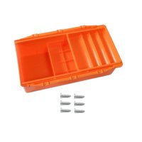 Bothyi - Cajón De Mesa Para Máquina De Coser, Contenedor Diy Para Máquina De Coser Doméstica, Repuesto Naranja