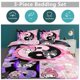 thumbnail image 5 of Kuromi Print Bedding Set Pattern Duvet Cove Set 3 Pieces 1 Quilt Cover And 2 Pillowcases for Women Men Teens, 5 of 5