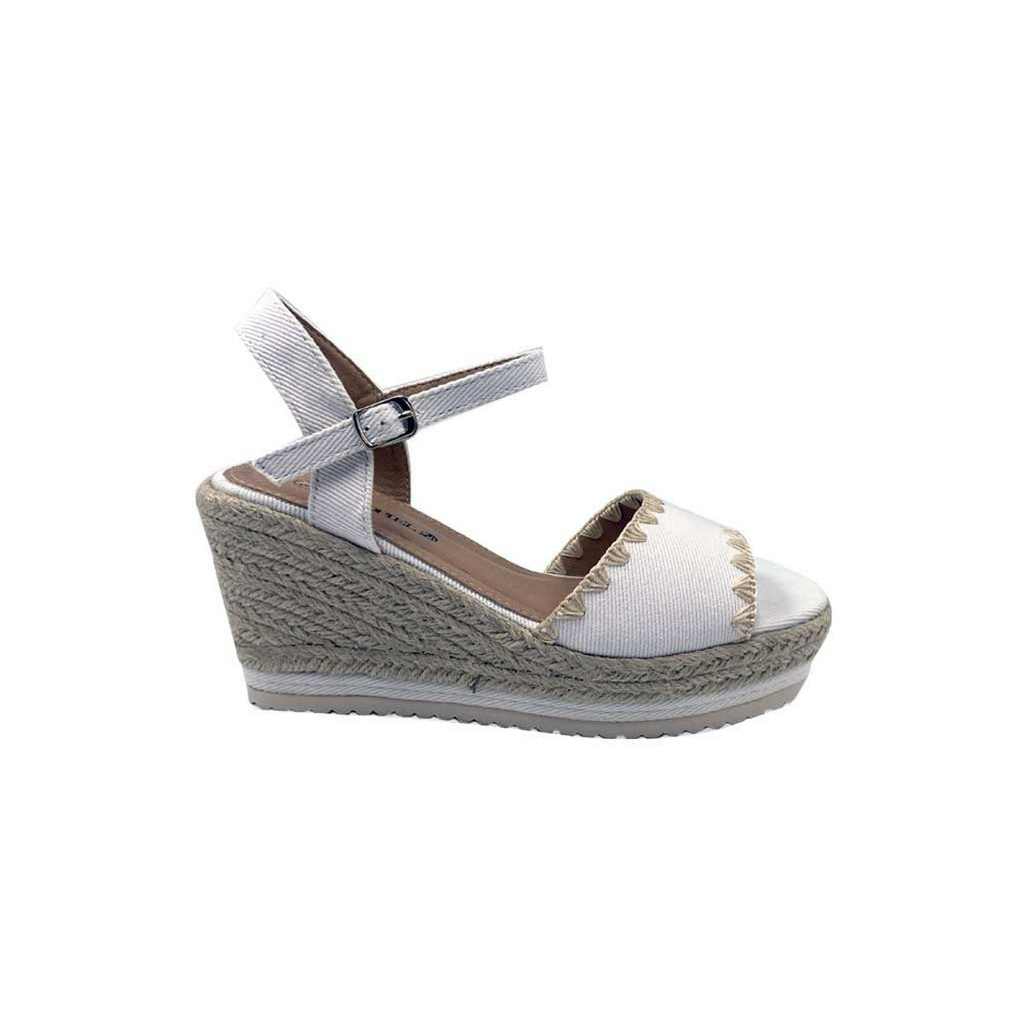 Todopiel - Sandalia Textil Zb033 Blanco