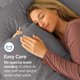 thumbnail image 5 of Juego de 2 fundas de almohada CGK Unlimited estándar gris oscuro, 5 of 8