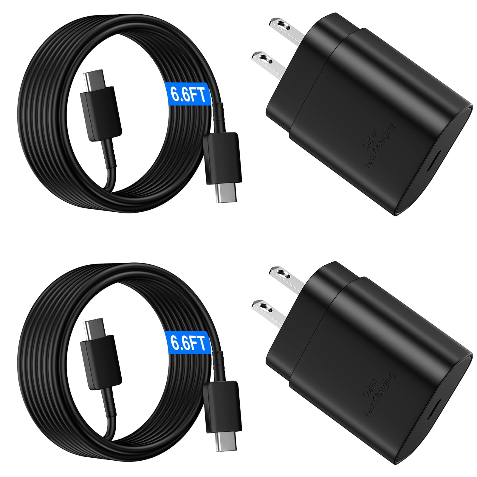 Charger Ubearkk Cargador Rápido Usb C De 25 W Para Samsung Galaxy
