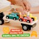 thumbnail image 5 of Cargador de Coches Magnético de Madera Nene Toys – 4 Coches – 2+, 5 of 6
