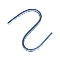 Magideal - Regla Curva Flexible, Regla De División De Ingeniería De Gráficos De Doble Cara, Flexible Para Suministros De Oficina, Dibujo, Acolchado, Patchwork 75Cm