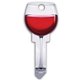 thumbnail image 1 of Key Blank Lucky Line SC1 House Key, diseño de vino tinto, 1 of 4