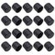 thumbnail image 1 of Tapones para patas de muebles Bonsicoky 20 piezas 25 mm PVC negro, 1 of 7