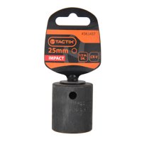 Tactix - Dado Metrico De Impacto Toma 1 2 Hexagono De 15 Mm