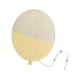 thumbnail image 2 of Pegatina de Pared Globo de Madera Amarillo, 2 of 3