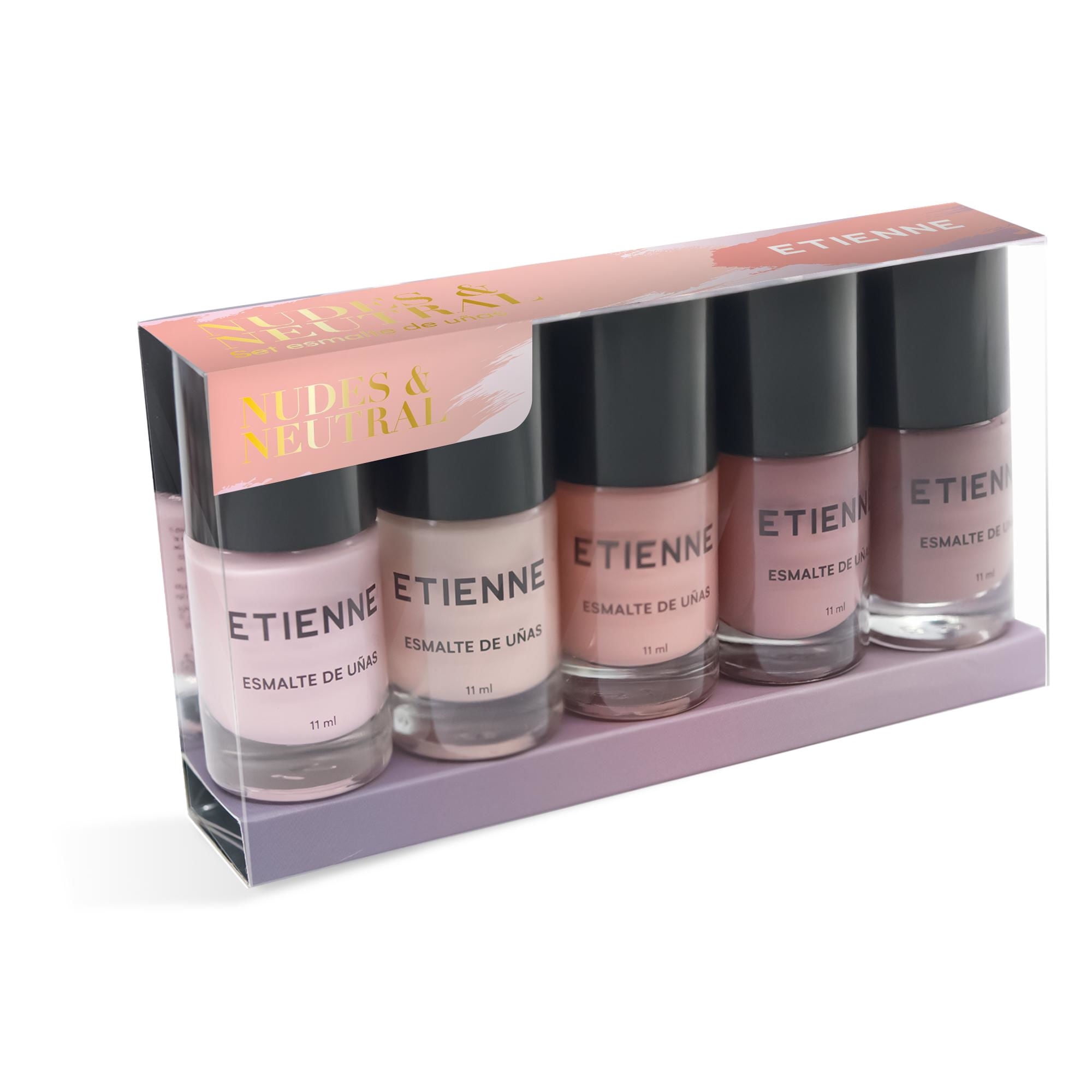 Set 5 Esmaltes Nudes & Neutral 50 ml Etienne