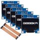 thumbnail image 1 of Módulo OLED GeeekPi de 0.96 pulgadas, 128 x 64, controlador blanco IIC Serial x5, 1 of 9