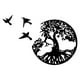 thumbnail image 1 of Árbol Pájaros Metal Pared Arte Decoración Pared Decoración Para Valla Puerta Entrada Pasillo, 1 of 3