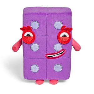 Figura De Peluche Hand2Mind Numberblock Six Playful Pal