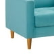 thumbnail image 3 of Sofa Retro 1c Felpa 04 Turquesa, 3 of 6