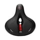 thumbnail image 3 of Asiento de bicicleta cómodo, cojín para sillín de bicicleta, ejercicio Universal para mujeres y hombres, transpirable, impermeable, para ciclismo al , Rojo, 3 of 5