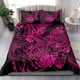 thumbnail image 3 of Juego de Cama Tiburón Hawaii Estampado Polinesio Versión Rosa LT01, 3 of 3