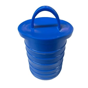 Hoffens - Tapón Layflat Azul 3 Pulgadas Manguera