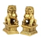 thumbnail image 5 of 2 Figuras De Leones Guardianes De Perro Fu Para Regalo De Felicitación De Buena Suerte De Resina De 6,5 Cm X 4,5 Cm X 10,5 Cm, 5 of 5